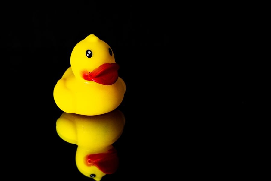 Yellow Rubber Duck Bath Toy