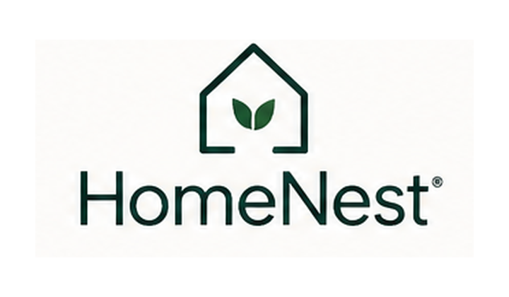 HomeNest illustrative brand concept